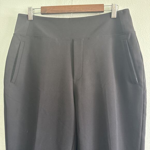 Athleta Endless High Rise Pants Black Dress Stretch Casual Career Size 12 - Picture 3 of 6